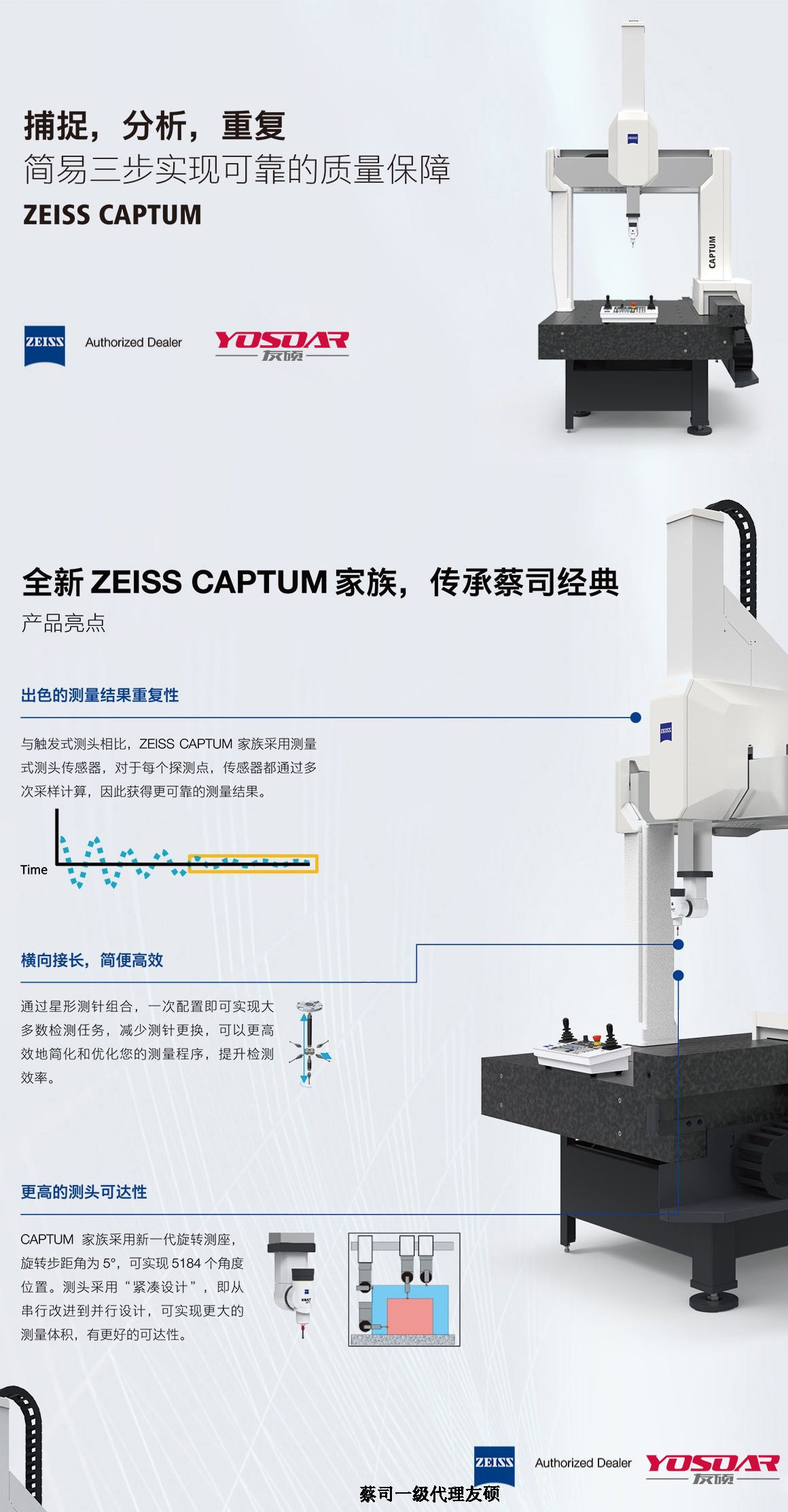 红桥蔡司三坐标CAPTUM
