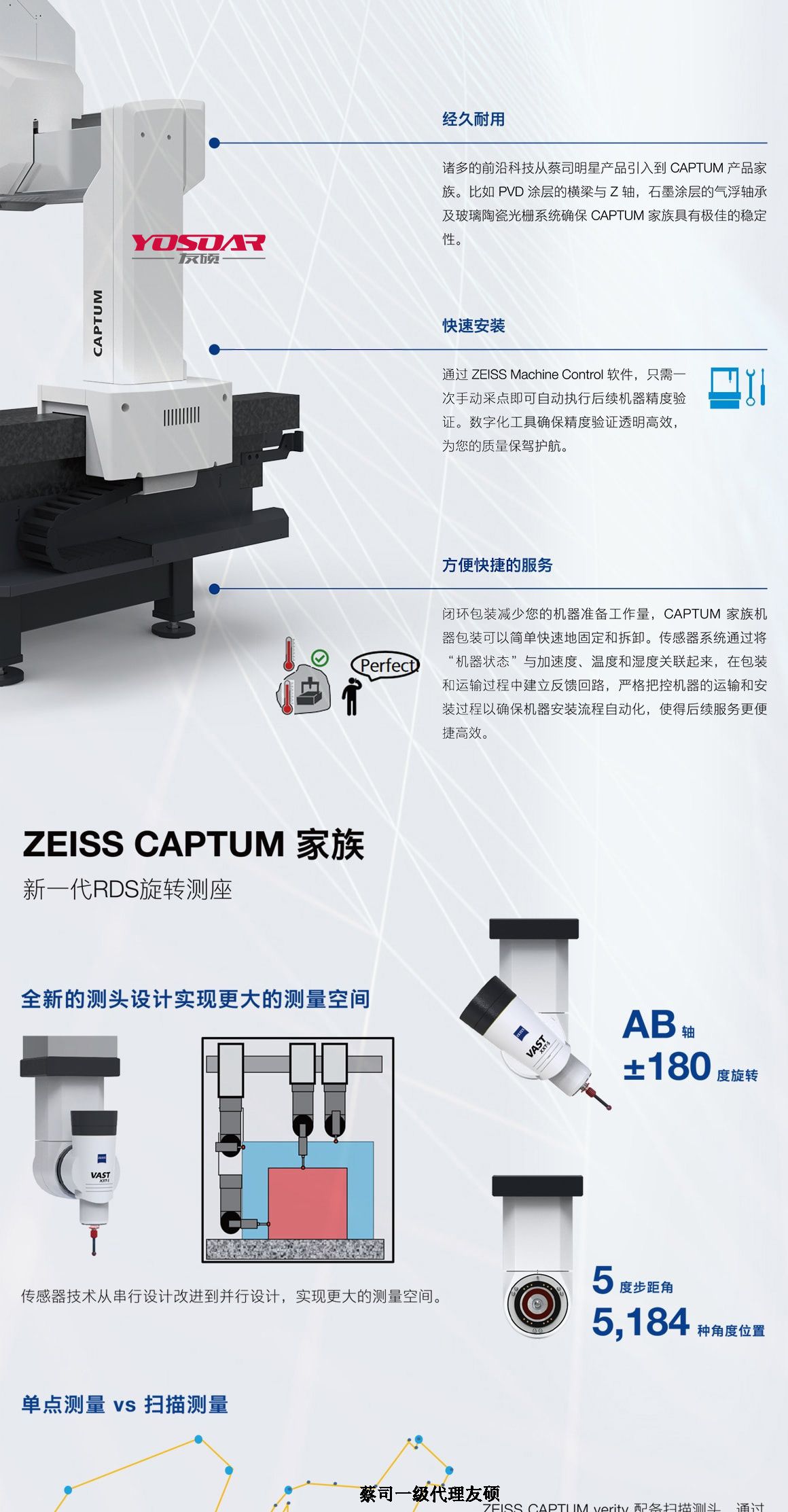 红桥蔡司三坐标CAPTUM